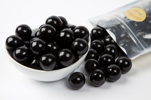 Black Gourmet Gumballs (1 Pound Bag) logo