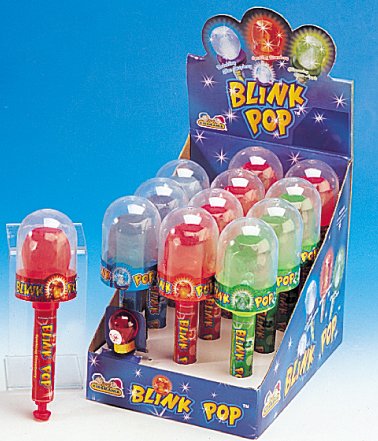 Blink Pop Light Up Candy Sucker 12 Pack logo