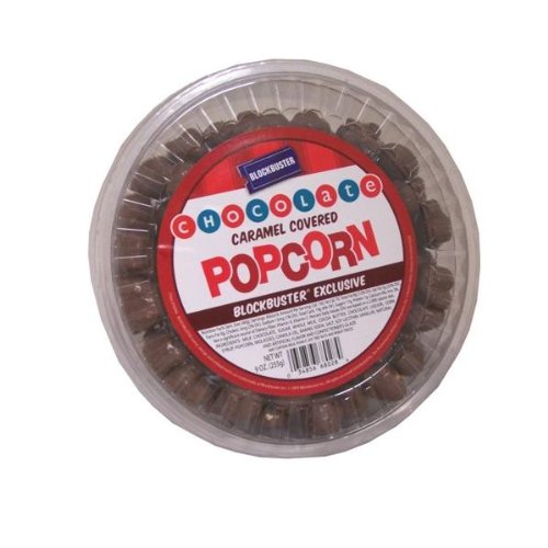 Blockbuster Chocolate Caramel Covered Popcorn Case Pack 12 – 681450 logo