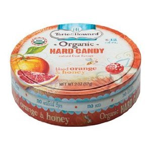 Blood Orange & Honey Organic Hard Candy 2 Oz By Torie & Howard – Pack of 2 Tins logo