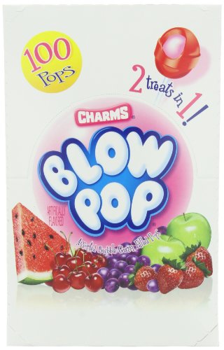 Blow Pop, Assorted, 100-count Pops logo