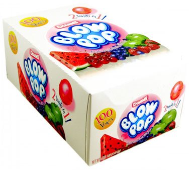 Blow Pops – Assorted, 100 Count Box logo