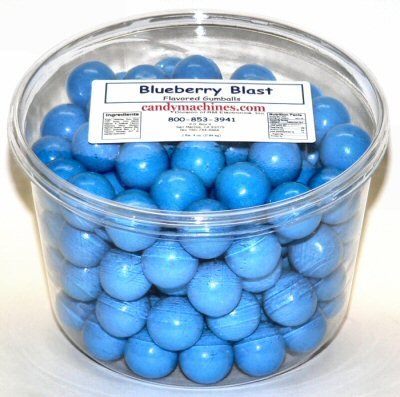 Blue Berry Blast – Tub Of Gumballs – 4262-t logo