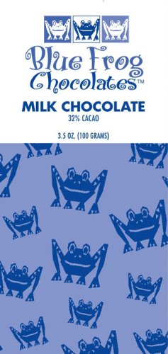 Blue Frog Chocolate Bar-milk 32% Cocoa logo