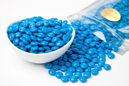 Blue Milk Chocolate M&m’s Candy (1 Pound Bag) logo