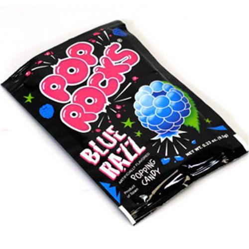 Blue Raspberry Pop Rocks Packs 1 Count logo