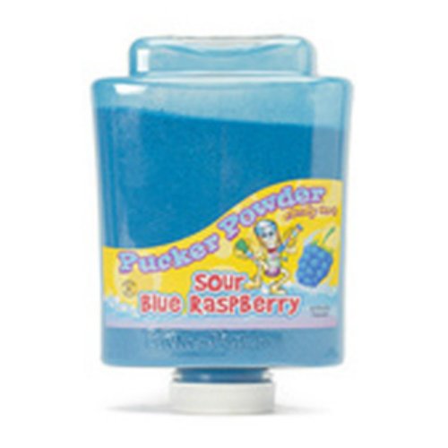 Blue Raspberry Pucker Powder Candy Two 9 Ounce Bottles logo