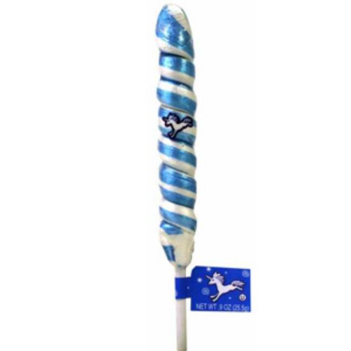 Blue & White Blueberry Unicorn Pops 1 Lollipop logo