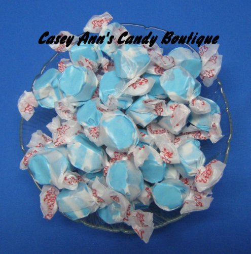 Blueberry Flavored Taffy Town Salt Water Taffy 2 Pound logo