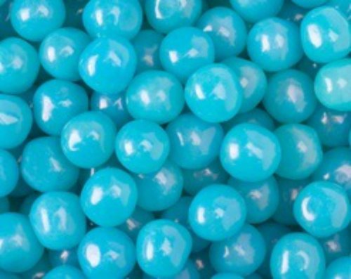 Blueberry Fruit Sours Chewy Candy Balls 5lb Bag logo