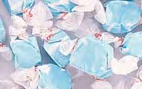 Blueberry Gourmet Salt Water Taffy 5 Pound Bag (bulk) logo