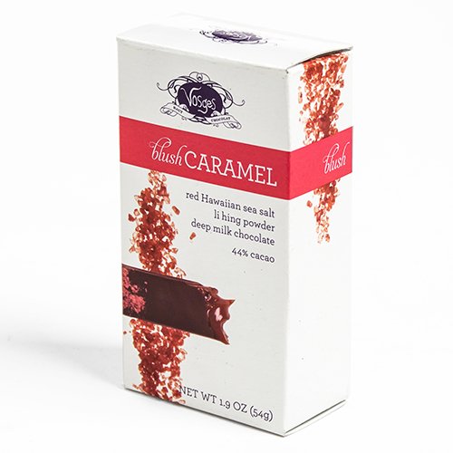 Blush Exotic Caramels By Vosges – 4 Piece (1.9 Ounce) logo