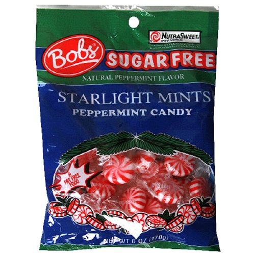 Bobs Sugar Free Starlight Mints, 6 ounce Packages (Pack of 12) logo