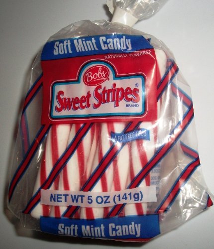 Bob’s Sweet Stripes Soft Mint Candy 5 Oz Bag logo