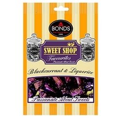 Bonds London Blackcurrant and Liquorice 150g Pack of 3 logo