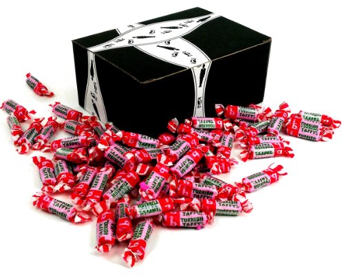 Bonomo Bite-size Strawberry Turkish Taffy, 1 Lb Bag In A Gift Box logo