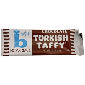 Bonomo Chocolate Old-fashioned Turkish Taffy 1.5oz. logo