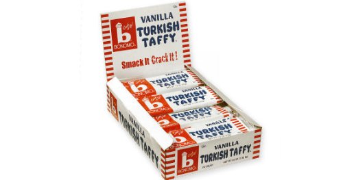 Bonomo Turkish Taffy – Vanilla, 1.5 Oz, 24 Count logo