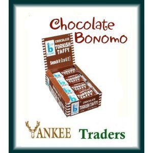 Bonomos Turkish Taffy ~ Chocolate ~ 24 Ct Box logo