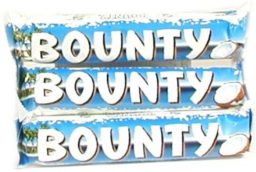 Bounty Bar With Milk Chocolate-pack 3 Bars logo