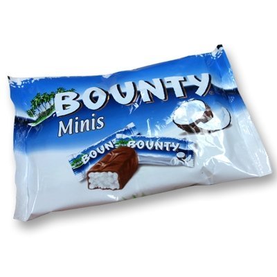 Bounty Minis In Bag (198 G) logo