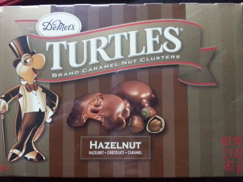 Boxed Hazelnut Caramel Nut Cluster Turtles logo