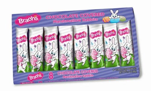 Brach’s 8 Chocolate Covered Marshmallow Rabbits (4 Packs) logo