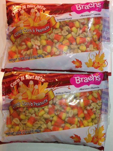 Brach’s Candy Corn and Peanuts, 17 Oz. Bag, 2 Bags logo