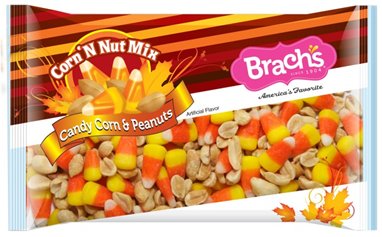 Brach’s Candy Corn & Peanuts Mix 9oz. logo