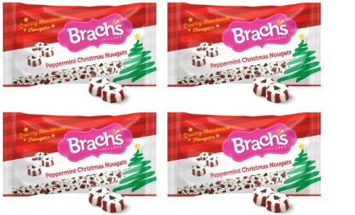 Brachs Christmas Peppermint Nougats 12 Oz (4 Pack) logo