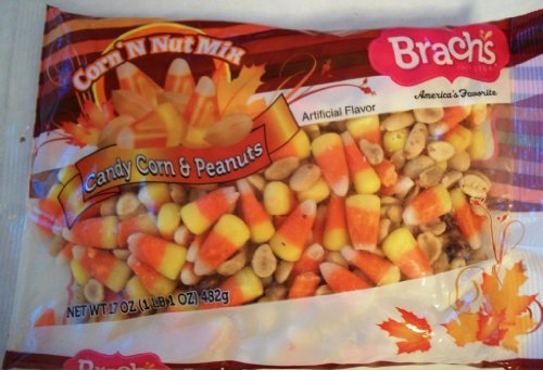 Brach’s Corn ‘n Nut Mix 17 Oz Bag (candy Corn & Peanuts) logo