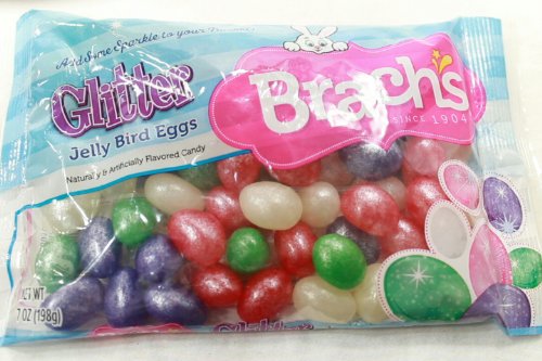 Brach’s Glitter Jelly Bird Eggs Jelly Beans Easter Basket Sparkle 7oz (2 Packs) logo