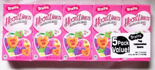 Brach’s Heartlines Classic Conversation Hearts, 35 – 0.75 Oz Boxes logo