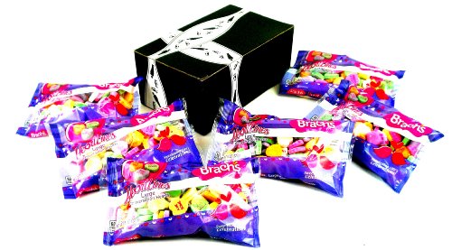 Brach’s Heartlines Large Conversation Hearts, 8 Oz Bags In A Gift Box (Pack of 6) logo