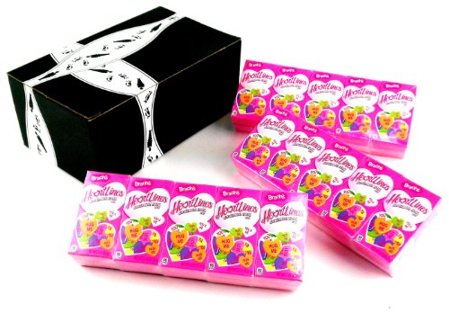 Brach’s Heartlines Tiny Conversation Hearts, 0.75 Oz Boxes In A Gift Box (Pack of 30) logo