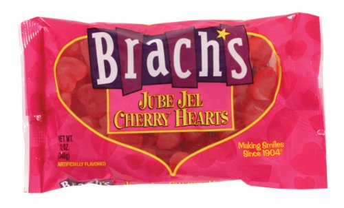 Brach’s Jube Jel Cherry Hearts Valentine Candy logo