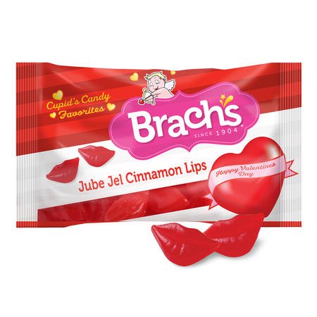 Brach’s Jube Jel Cinnamon Lips, 10oz Bag logo