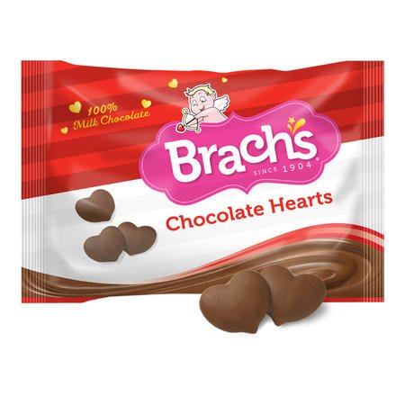 Brach’s Milk Chocolate Hearts, 9.2oz Bag logo