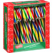 Brach’s Original Cherry Rainbow Candy Canes 12ct logo