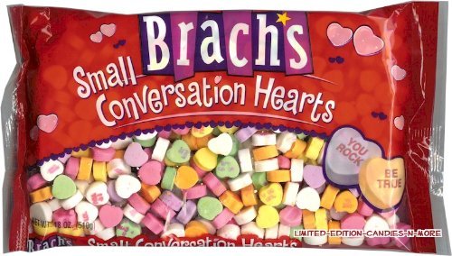 Brach’s Small Conversation Hearts 8oz Bags, Pack of 4 logo