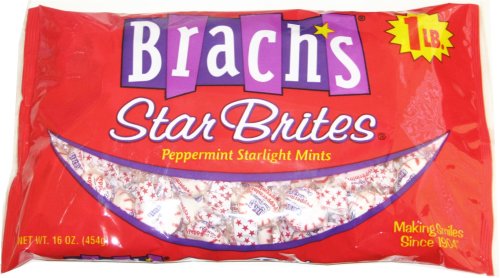 Brach’s Star Brites Peppermint Starlight Mints 1lb. logo