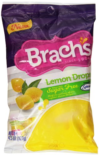 Brach’s Sugar Free Lemon Drops, 4.5 Ounce (Pack of 12) logo