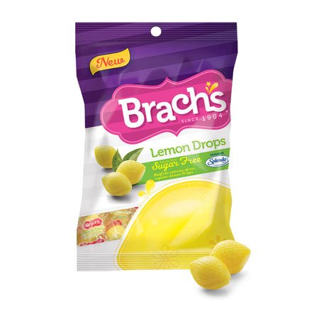Brach’s Sugar Free Lemon Drops, 6- 4.5oz Bags logo