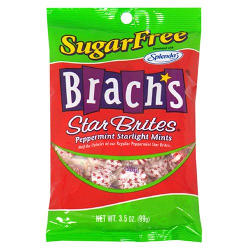 Brach’s Sugar Free Star Brites Peppermints, 3.5 ounce Bags (Pack of 12) logo