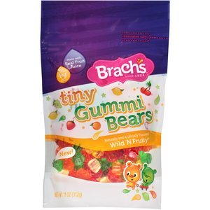 Brach’s, Tiny Gummi Bears, 11oz Bag (Pack of 3) logo