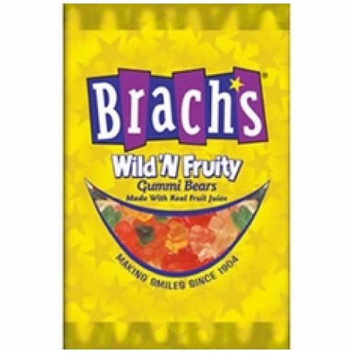 Brach’s Wild N Fruity Gummi Bears, 8-pound (1x8lb ) logo