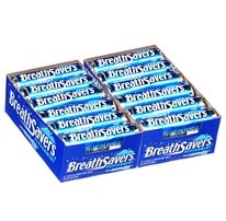 Breath Savers Mints, Peppermint, 24-count (Pack of 2) logo