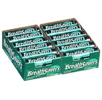 Breath Savers Mints, Wintermint, 24-count (Pack of 2) logo