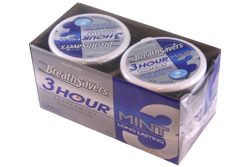 Breathsavers Mints 3 Hour Peppermint 8 Packs logo