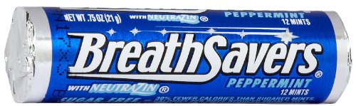 Breathsavers Peppermint Mints, 24 Ct logo